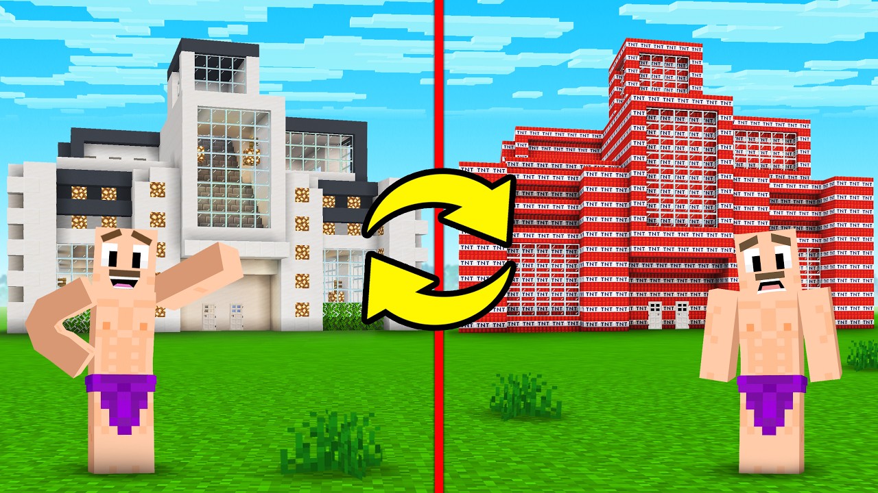 I FOOLED my Friends by SWAPPING EVERY Texture in A Build Battle