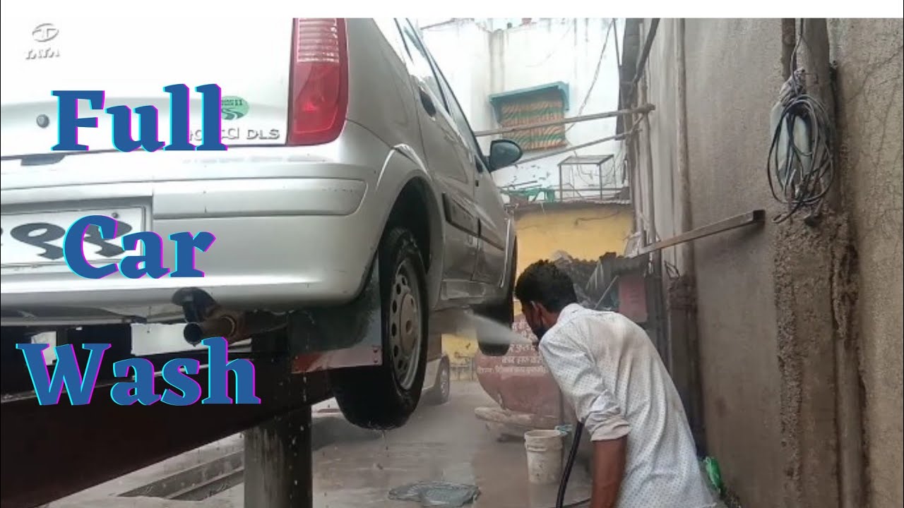 कार वॉश कैसे होती है Full car wash in india Full process step by
