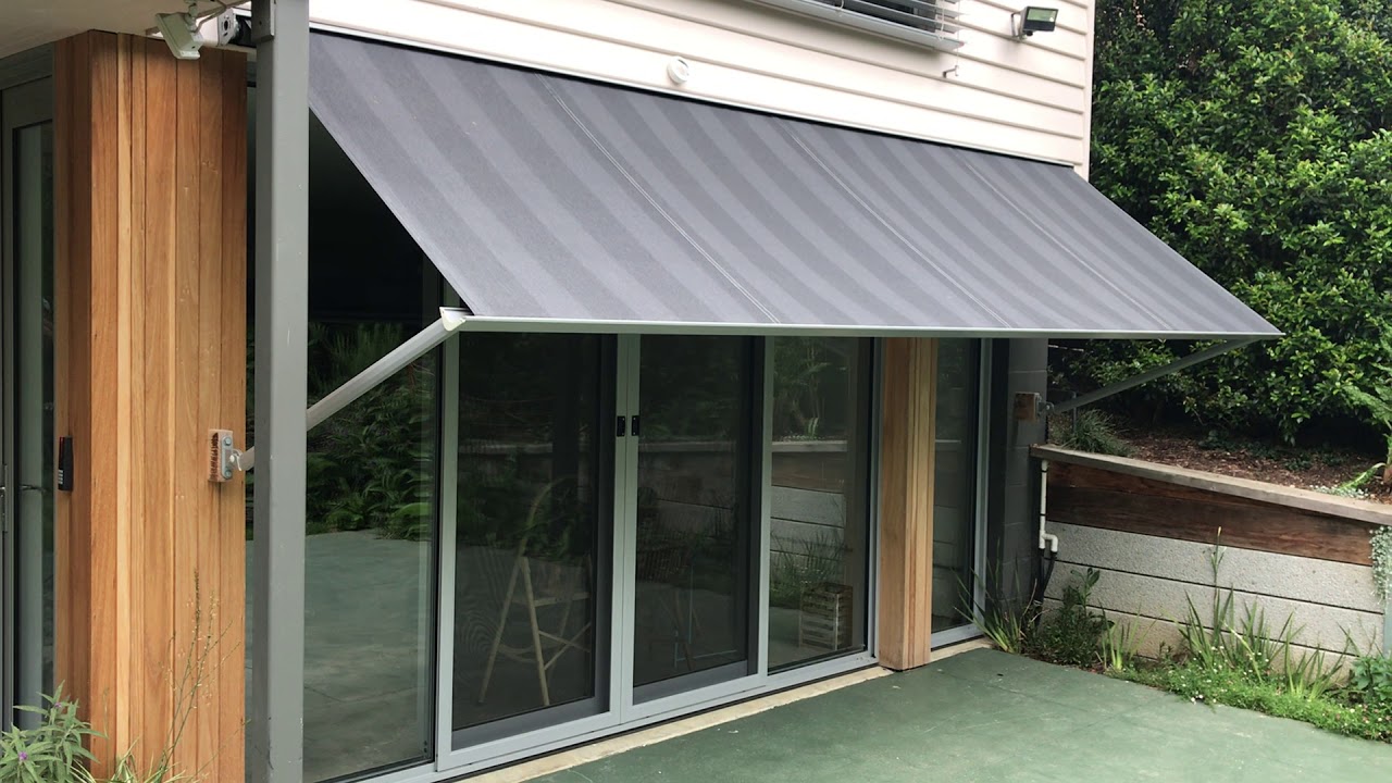 All Motorised Blinds and Awnings outdoor awning opening out YouTube