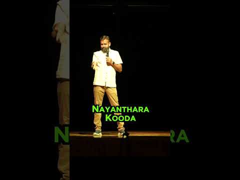 Nayanthara விஷயத்துல Dhanush மேல வருத்தம்பா 😅 #australia  #standup #shorts #tamilcomedy #crowdwork