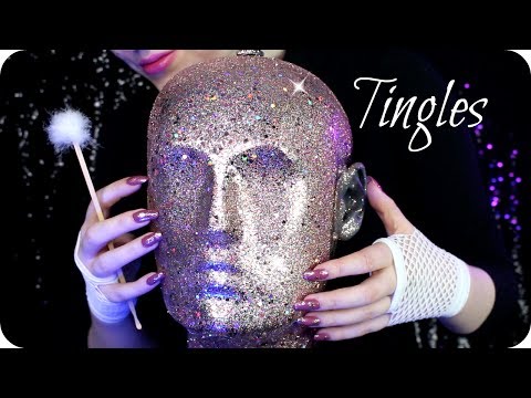 ASMR Satisfying Head Peeling, Face & Ear Cleaning, Konjac Sponges, Tapping, Scratching & MORE