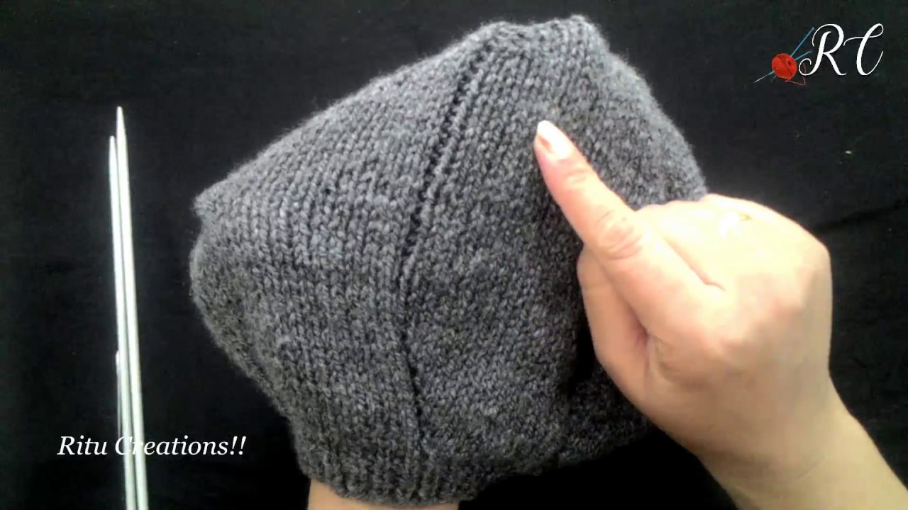 Cap/ Topi  for elders in easy Hindi Knitting ( बड़ो के लिए टोपी कैसे बनाये ) | Knitting Hindi |