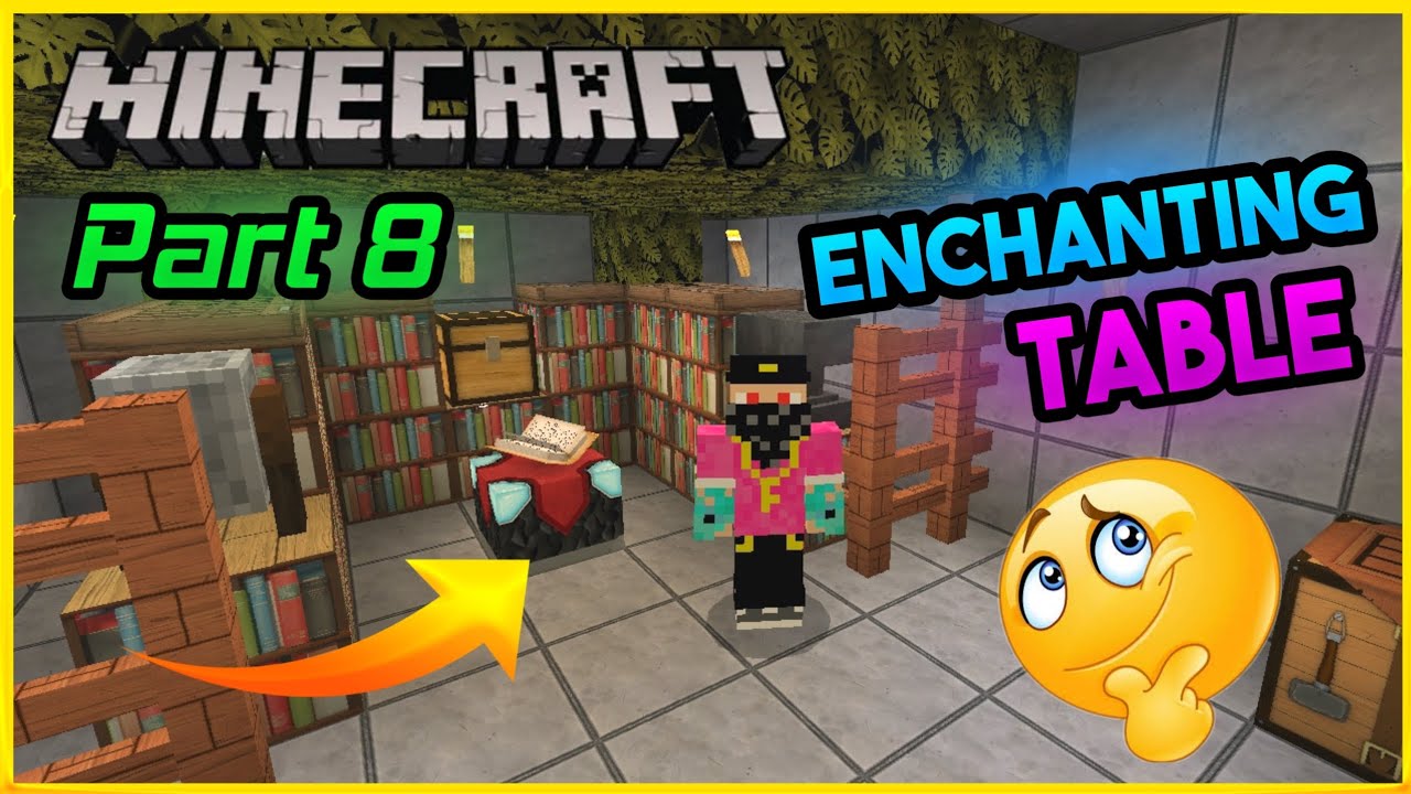 Enchanting Table | Full diamond Armour | Minecraft PE | Tamil ...