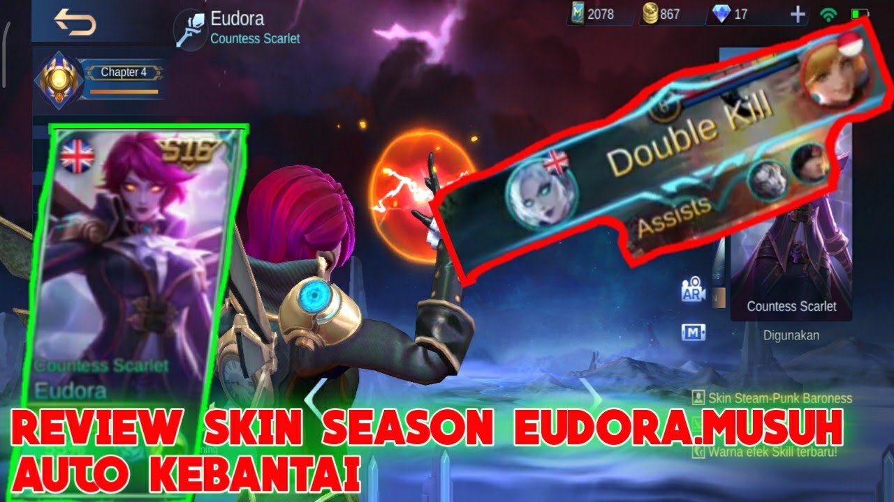 Review Skin Season Eudora | Mobile Legend - YouTube
