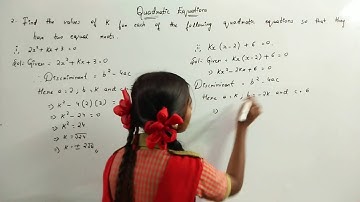 Quadratic equations / 5.4 sum 2 (i and ii)