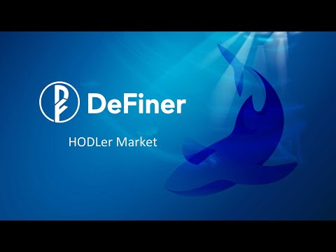 DeFiner HODLer Market Demo - DeFi Lending for Any Crypto Asset - video from DeFiner