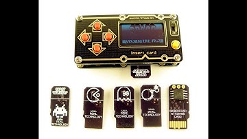 Multi game console, fake SD cards with Attiny85 or Atmega328