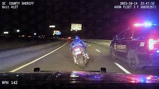 7 Most INSANE Motorcycle Police Chases, High-Speed Pursuits & Wildest Stops #5