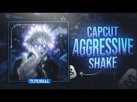 Capcut Aggressive Shake Tutorial 🔥 | How To Make Aggressive Shake Effect in Capcut