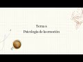 Tema 6 Psicología de la Emoción UNED