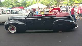 1940 BLACK MERCURY 4 DOOR SEDAN CONVERTIBLE PA '2128SR' 1940 Mercury Convertible For Sale