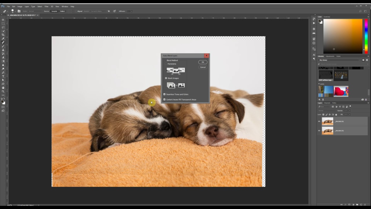 Auto-Align Auto-Blend in Photoshop YouTube