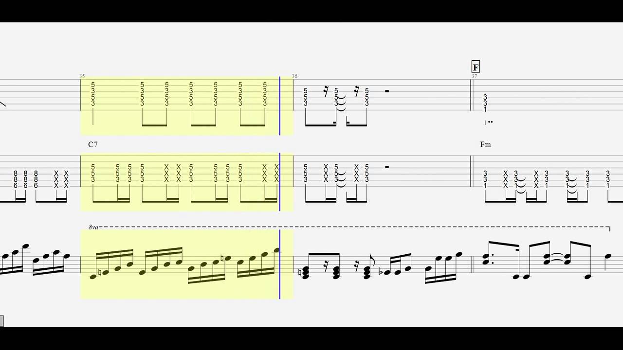 ギター初心者 とあるギターの練習曲 プラクティスソング ネコ部長のお役立ちブログ