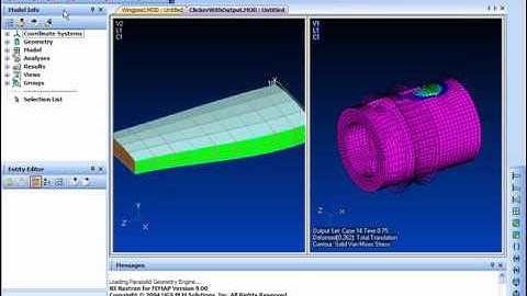 FEMAP - User Interface - Windows Tabbing - Szczegóły
