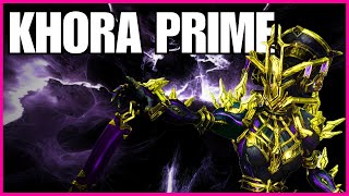 OP Khora Prime with ceramic dagger build