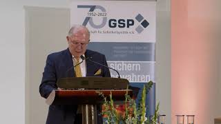 "Vom Scherbenhaufen zur Zeitenwende" - Rede von General a.D. Klaus Naumann zu 70 Jahren GSP e.V.
