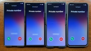 Samsung Galaxy S25 Ultra vs Z Fold 7 vs Z Flip 7 vs A56 No Caller ID Incoming Call (One UI 8.0)