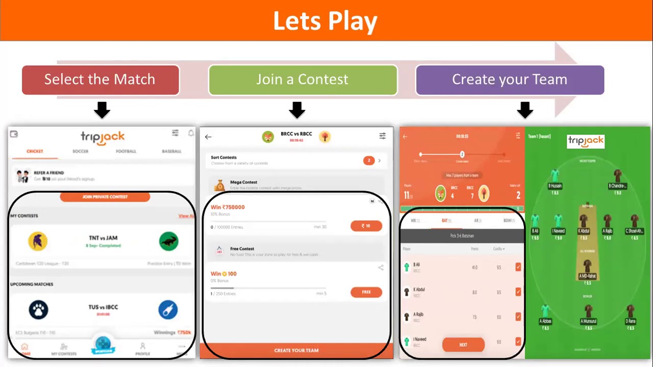 IPL Fantasy League Demo Video