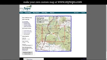 Set up a MyTopo custom map in 3 minutes