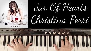 Video thumbnail of "HOW TO PLAY: JAR OF HEARTS - CHRISTINA PERRI"