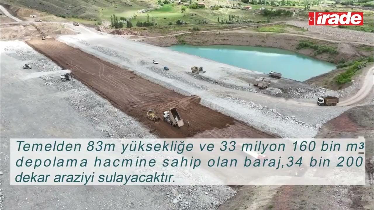 Kartalkaya Barajı’nda Çalışmalar Hız Kesmiyor