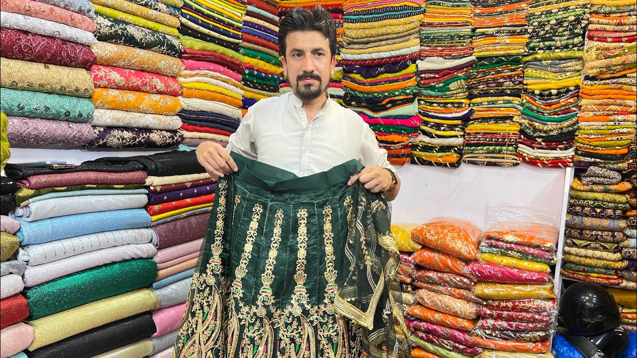 Latest : Organza Mirror Work | Tila Lehanga with kataan silk shirt Net Dupata#video #viral #support