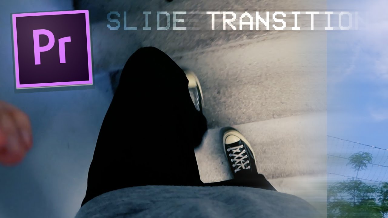 adobe premiere transition slide blur