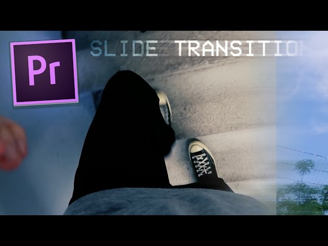 Premiere Pro CC Tutorial: Smooth Push Slide Transition Effect (w/ Motion Blur) (How to / 2017)