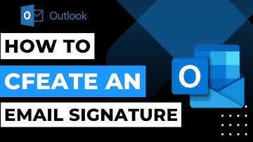 How to Create an Email Signature on Outlook !