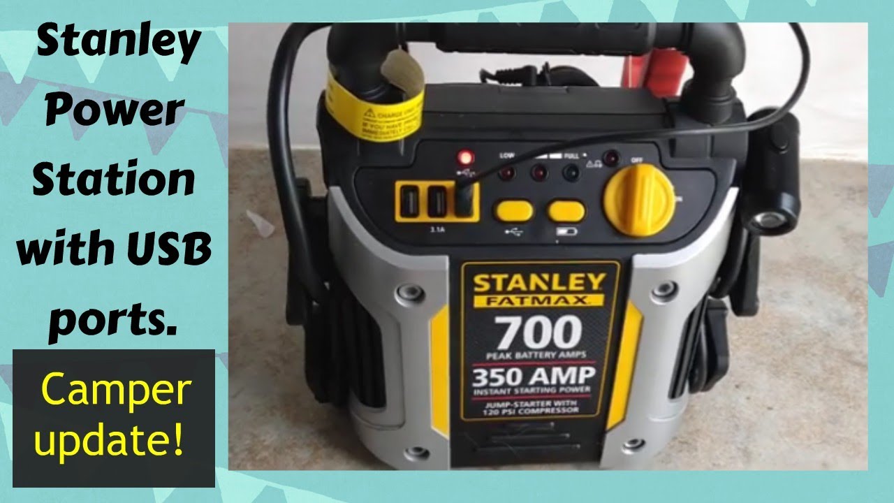 Stanley Fatmax Professional Power Station With 120 PSI Air