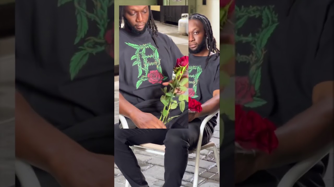 One of our personal favorites & best sellers: the Old English D Rose shirt. 🫶🏻🌹🥀🫶🏻