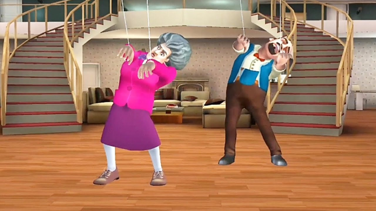 PUPPET DANCE | SCARY TEACHER 3D | GAMEPLAY WALKTHROUGH - YouTube