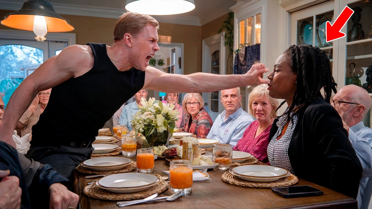 Husband Slapped His Wife in Front of Guests for Bad Table Setting—Her ...