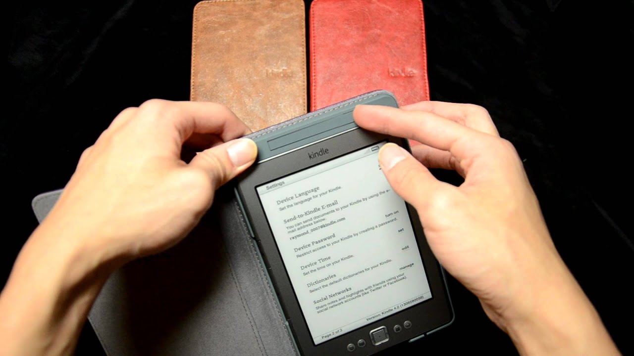 Kindle Case With Built In Lightmov Youtube - kindle case with built in lightmov youtube -