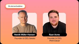 Webinar | Unlocking $1 Million+ in Efficiency: How Print Clever Scaled with GelatoConnect