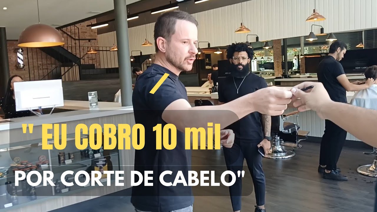 A NOVA BARBEARIA SEU ELIAS. QUE LUGAR INCRIVEL !!!