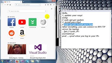 [FTP DOWNLOADER & RASPBERRY PI] - Install FTP server on Raspberry Pi