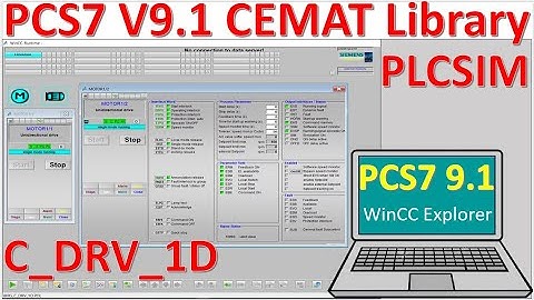 PCS7 V9.1 how to use CEMAT library step by step
