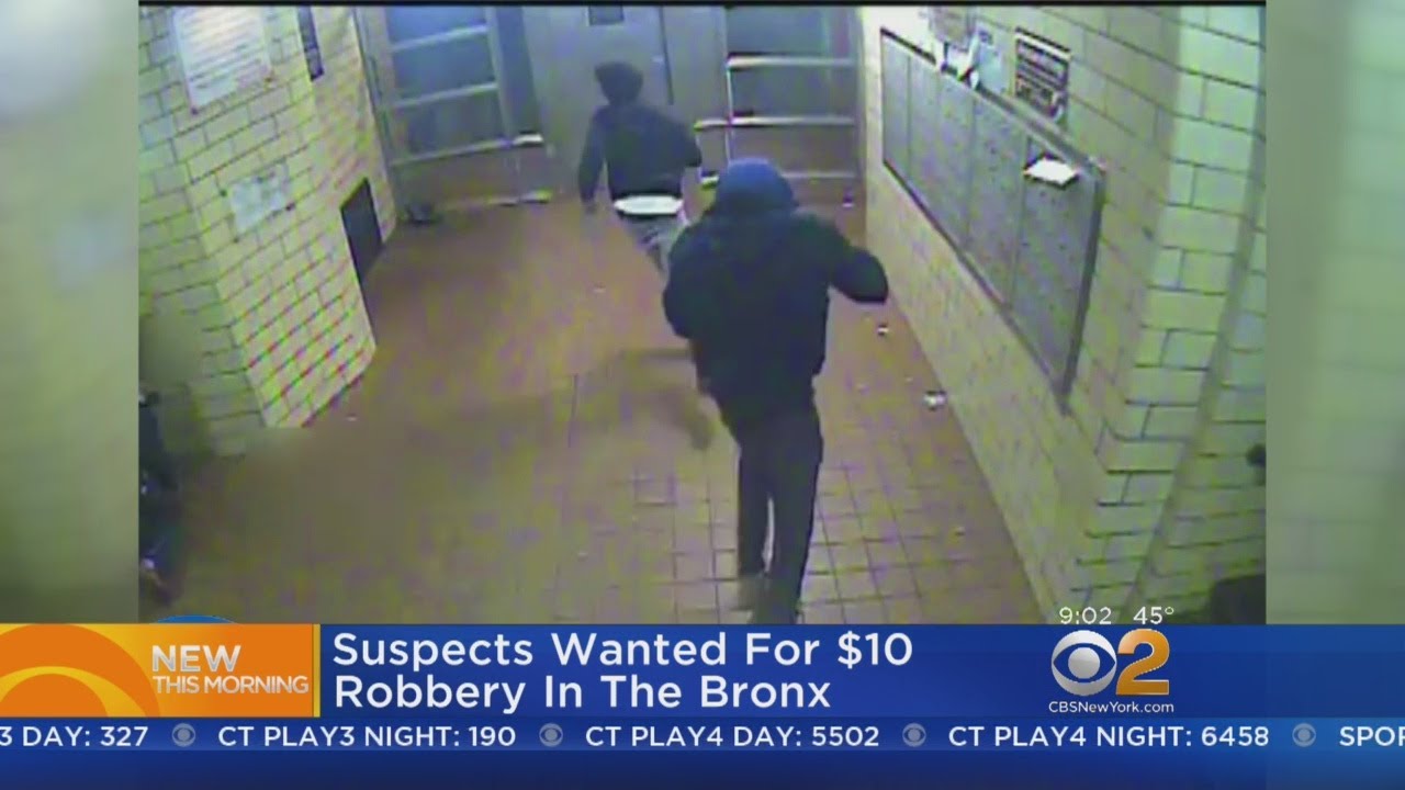 Suspects Wanted For $10 Robbery In The Bronx - YouTube