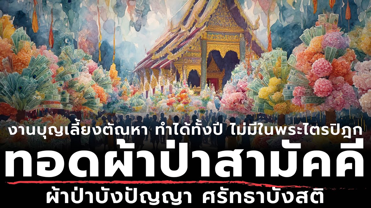ทอดผ้าป่าสามัคคี - ผ้าป่าบังปัญญา ศรัทธาบังสติ | ธรรมะหักมุม | ธรรมะเดลี่