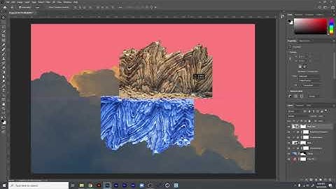 Photoshop - Clipping Mask + Shapes + Groups + Smart Objects