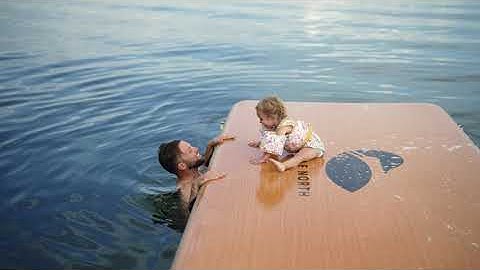 Paddle North Utility Dock Loaded - Inflatable Swim Platform