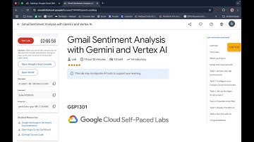 Gmail Sentiment Analysis with Gemini and Vertex AI | #qwiklabs | #GSP1301 | [With Explanation🗣️]