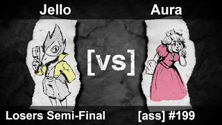 [ass] 199 - Melee Singles LSF — Jello ⟮Falco⟯ vs Aura ⟮Peach⟯