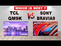 TCL QM9K vs Sony Bravia 9 | Ultimate TV Comparison 2025 | Best Picture &amp; Gaming Test