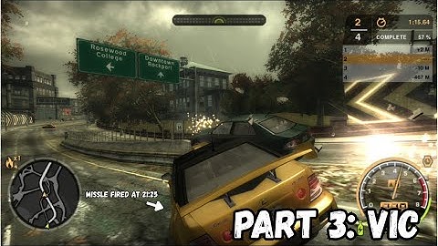 NFS: Most Wanted (2005) — Silent Walkthrough [No Commentary] | Part 3: Vic