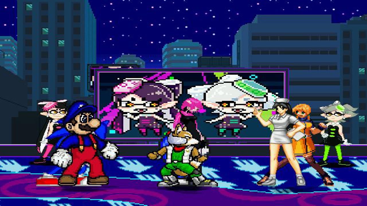 Team andersonkenya1 vs Team Jackie Anti (2x) MUGEN Request 4v4 Battle!!!