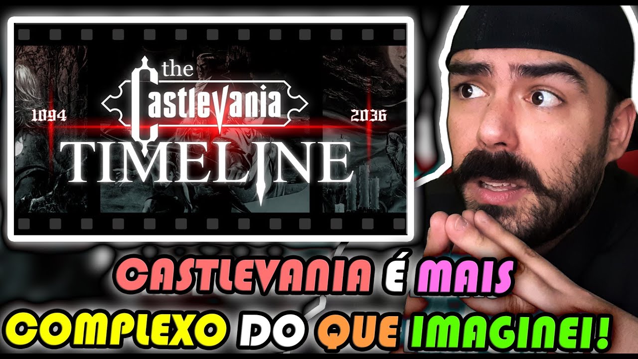REACT - A Timeline Definitiva de Castlevania ( PARTE 1 ) @Momentanius