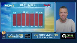 Dangerous heat continues. Not much relief in sight.