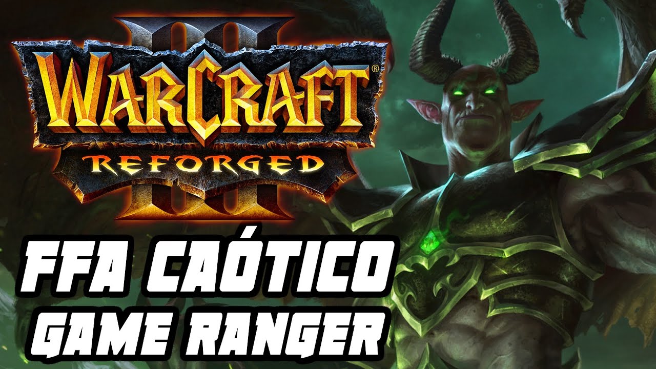 WARCRAFT 3: FREE FOR ALL NO GAME RANGER!! FFA sem trégua! Warcraft 3 The Frozen Throne gameplay